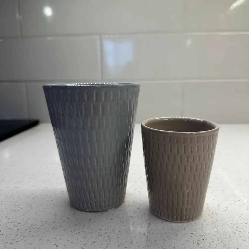 Mini Flower Pots - Set of 2